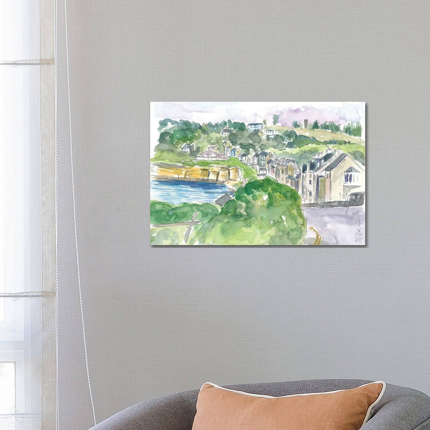 iCanvas "Kinsale Town Street Scene County Cork Ireland" by Markus